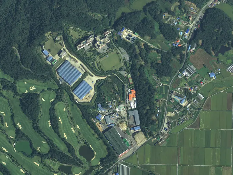 한라중공업 연수원 지구 부지조성 조감도