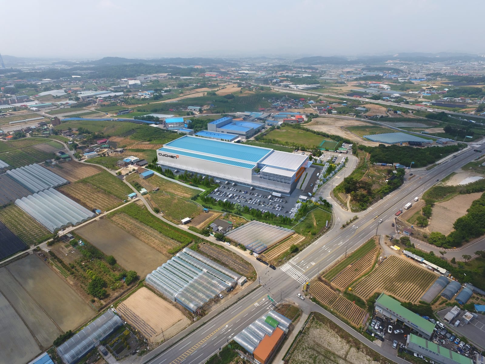 [산업시설] 입장독정지구(산업유통형) 부지조성 조감도